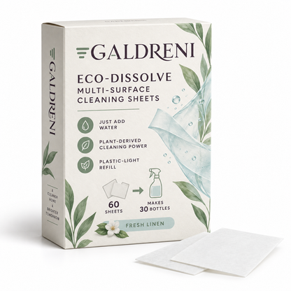 Galdreni Eco-Dissolve Multi-Surface Cleaning Sheets
