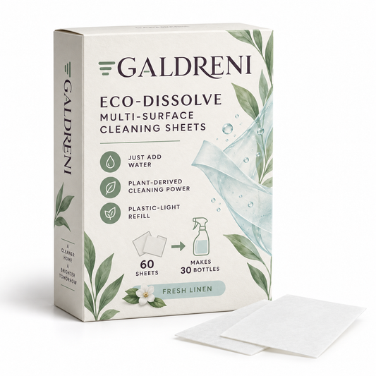Galdreni Eco-Dissolve Multi-Surface Cleaning Sheets