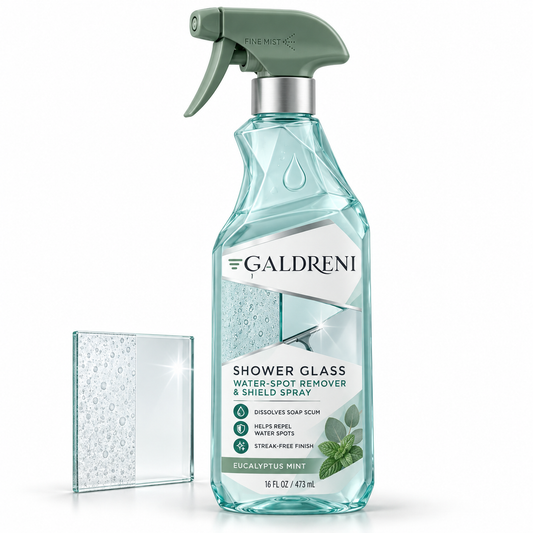 Galdreni Shower Glass Water-Spot Remover & Shield Spray