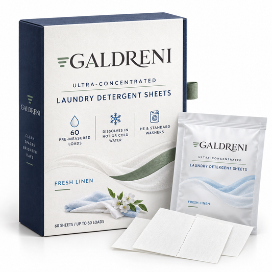 Galdreni Ultra-Concentrated Laundry Detergent Sheets