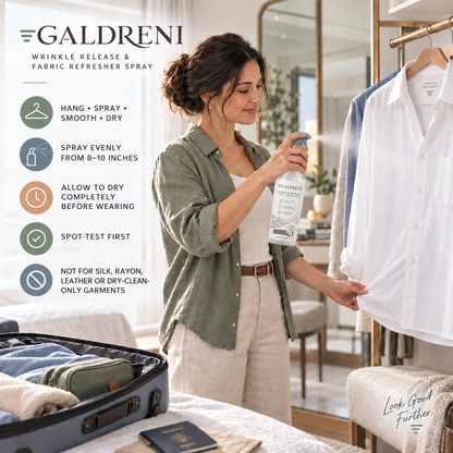Galdreni Wrinkle Release & Fabric Refresher Spray