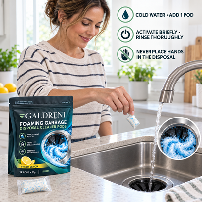 Galdreni Foaming Garbage Disposal Cleaner Pods