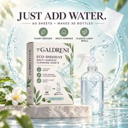 Galdreni Eco-Dissolve Multi-Surface Cleaning Sheets