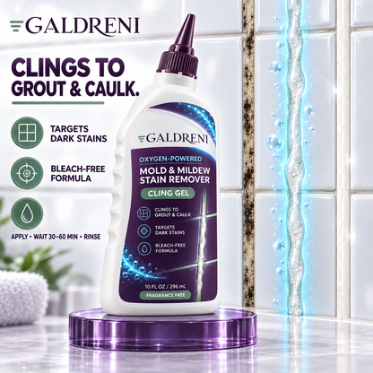 Galdreni Oxygen-Powered Mold & Mildew Stain Remover Cling Gel